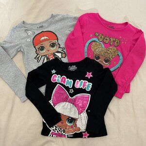 Bundle: (3) LOL Long Sleeves Shirt - Size 8